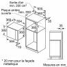 Microonde BOSCH Nero 900 W 25 L
