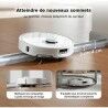 Aspirateur robot Roborock QREVO CURV 6400 mAh