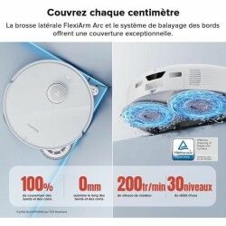 Aspirateur robot Roborock QREVO CURV 6400 mAh