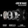 Trotineta Elétrica Segway Preto 450 W 20 km/h