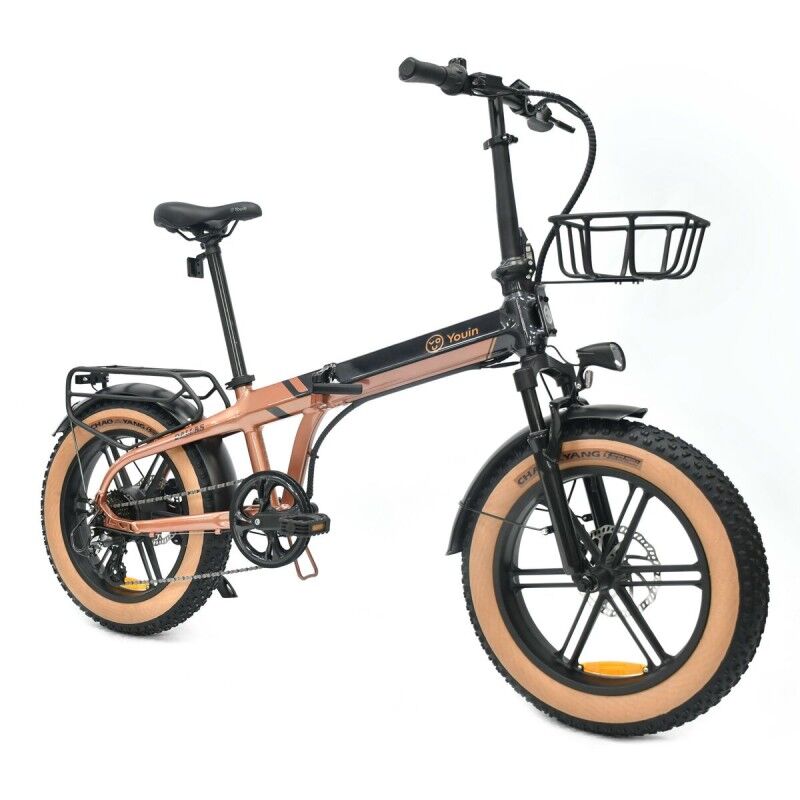 Elektrisches Fahrrad Youin BK1650 DALLAS Schwarz Kaffee 250 W 20" Elektrisches Fahrrad Youin BK1650 DALLAS Schwarz Kaffee 250 W 20"