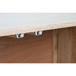 Aparador DKD Home Decor Branco Creme Madeira de mangueira 180 x 40 x 80 cm