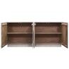 Aparador DKD Home Decor Branco Creme Madeira de mangueira 180 x 40 x 80 cm