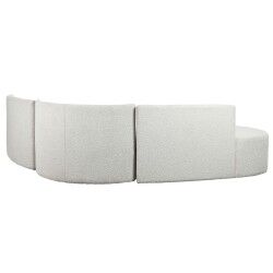 Canapé DKD Home Decor Blanc Bois Moderne 250 x 241 x 66 cm
