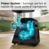 Tritatutto BOSCH Serie 6 MFWS660B Nero Metallo Acciaio inossidabile Plastica 500 W