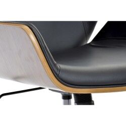 Cadeira de Escritório DKD Home Decor Castanho Preto