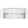 Anrichte DKD Home Decor Weiß Braun 180 x 45 x 90 cm