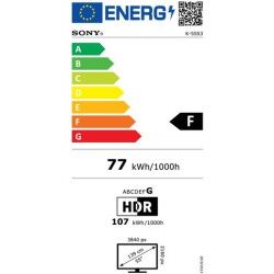 Smart TV Sony K55S35B 55" 4K Ultra HD LED WiFi Miracast DVB-T2