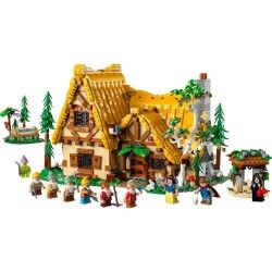 Konstruktionsspiel Lego Casita de Blancanieves y los siete enanitos 2228 Stücke