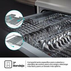 Lavavajillas Hisense HS643C90X Plata