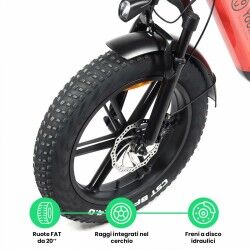 Bicicleta Eléctrica Youin BK1716 LUXOR II Coral 250 W