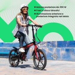 Bicicletta Elettrica Youin BK1900 OSLO Rosso