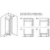 Frigo BOSCH KIN96VFD0   194 Bianco