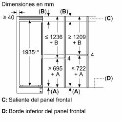 Frigo BOSCH KIN96VFD0   194 Bianco