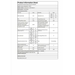 Lavatrice Hisense WF5S1045BW 59,5 cm 1400 rpm 10,5 kg