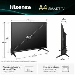 Smart TV Hisense 40A4Q        40 Full HD DLED 40"