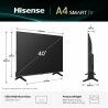 Smart TV Hisense 40A4Q        40 Full HD DLED 40"