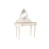 Toeletta DKD Home Decor 114 x 44 x 141 cm Bianco Beige Legno di mango Legno MDF