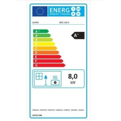 Neo 100E Supra 9 kW Inserto in legno