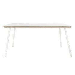 Table set with chairs DKD Home Decor Beige 78 cm 163 x 95 x 6 cm  