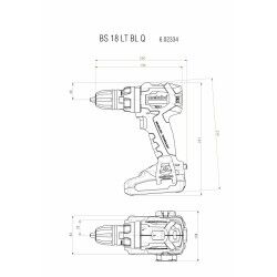 Atornillador Metabo 900 W 34 Nm
