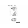 Tournevis Metabo SSD 18 LT 200 BL 200 Nm