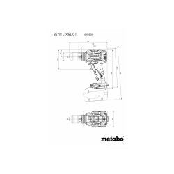 Cacciavite Metabo BS 18 LTX BL QI
