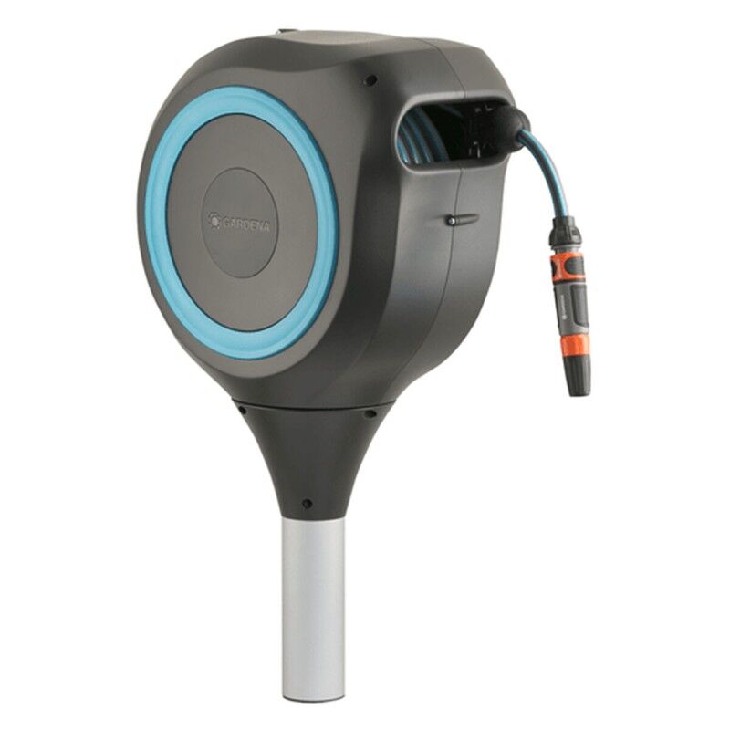 Porta-mangueira Gardena RollUp M Automático Solo 20 m Porta-mangueira Gardena RollUp M Automático Solo 20 m