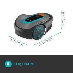 Robot cortacésped Gardena Smart Sileno 15201-34 250 m