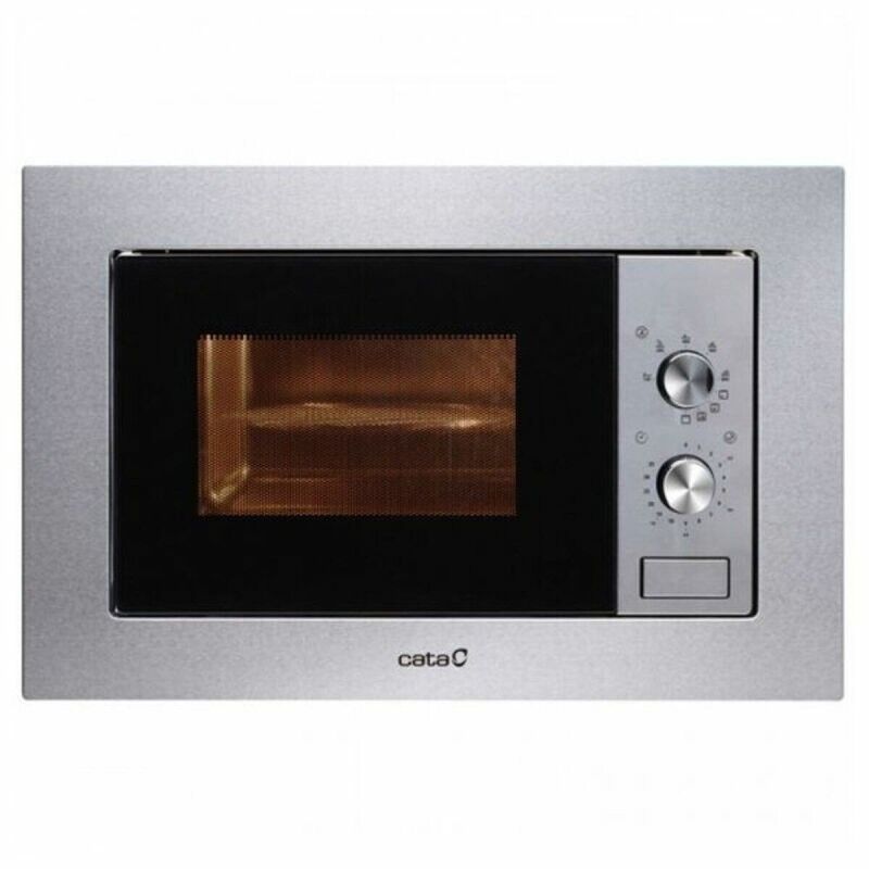 Micro-ondas de Encastrar com Grill Cata MC20IX 20 L 800W Aço 800 W 20 L Micro-ondas de Encastrar com Grill Cata MC20IX 20 L 800W Aço 800 W 20 L