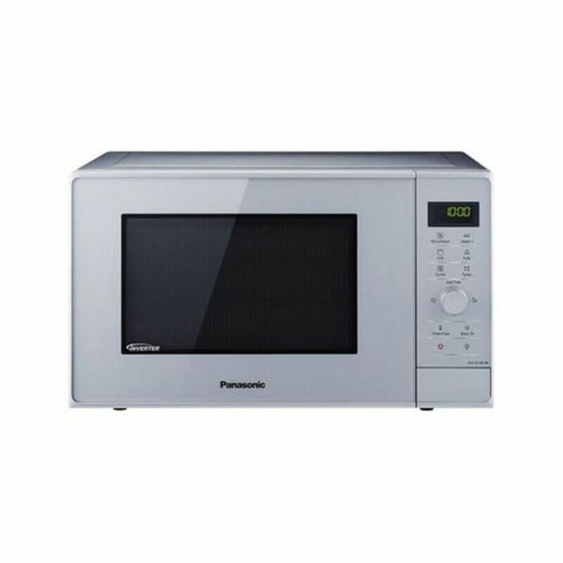 Microondas com Grill Panasonic NN-GD36HMSUG 1000 W 23 L Prateado Microondas com Grill Panasonic NN-GD36HMSUG 1000 W 23 L Prateado