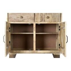 Estantes DKD Home Decor Metal Madeira de mangueira (95 x 40 x 170 cm)
