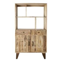 Estantes DKD Home Decor Metal Madeira de mangueira (95 x 40 x 170 cm)