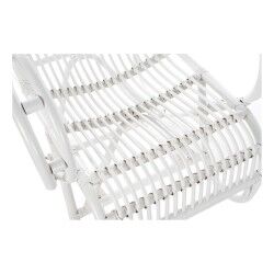 Cadeira de baloiço DKD Home Decor Branco 75 x 85 x 85 cm