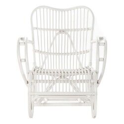 Cadeira de baloiço DKD Home Decor Branco 75 x 85 x 85 cm