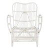 Cadeira de baloiço DKD Home Decor Branco 75 x 85 x 85 cm