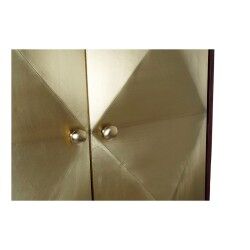 Aparador DKD Home Decor Dourado Catanho escuro Acácia Madeira de mangueira 84 x 43 x 156,5 cm