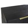 Buffet DKD Home Decor Noir Doré Bois de manguier 145 x 41 x 77 cm