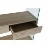 Scaffale DKD Home Decor 90 x 35 x 180 cm Cristallo Naturale Legno Trasparente Legno MDF