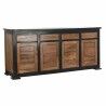 Aparador DKD Home Decor Negro Natural Acacia 200 x 45 x 86 cm