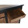 Aparador DKD Home Decor Negro Natural Acacia 200 x 45 x 86 cm