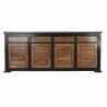 Aparador DKD Home Decor Negro Natural Acacia 200 x 45 x 86 cm