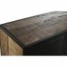 Sideboard DKD Home Decor Brown Black Metal Mango wood 160 x 40 x 90 cm