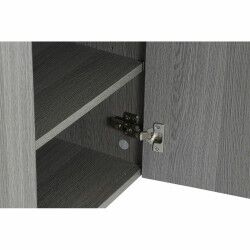 Anrichte DKD Home Decor   Grau Aluminium Kristall Eg Verre trempé 165 x 39 x 76 cm