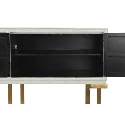 Aparador DKD Home Decor   Blanco Metal Álamo 178 x 50 x 90 cm