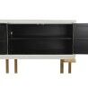 Aparador DKD Home Decor   Blanco Metal Álamo 178 x 50 x 90 cm