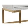 Aparador DKD Home Decor   Blanco Metal Álamo 178 x 50 x 90 cm