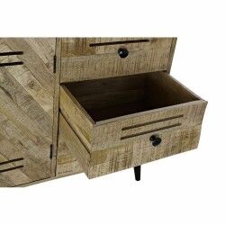 Aparador DKD Home Decor   Negro Metal Madera de mango 140 x 40 x 93 cm