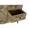Aparador DKD Home Decor   Negro Metal Madera de mango 140 x 40 x 93 cm