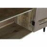 Anrichte DKD Home Decor   Schwarz Metall Mango-Holz 140 x 40 x 93 cm